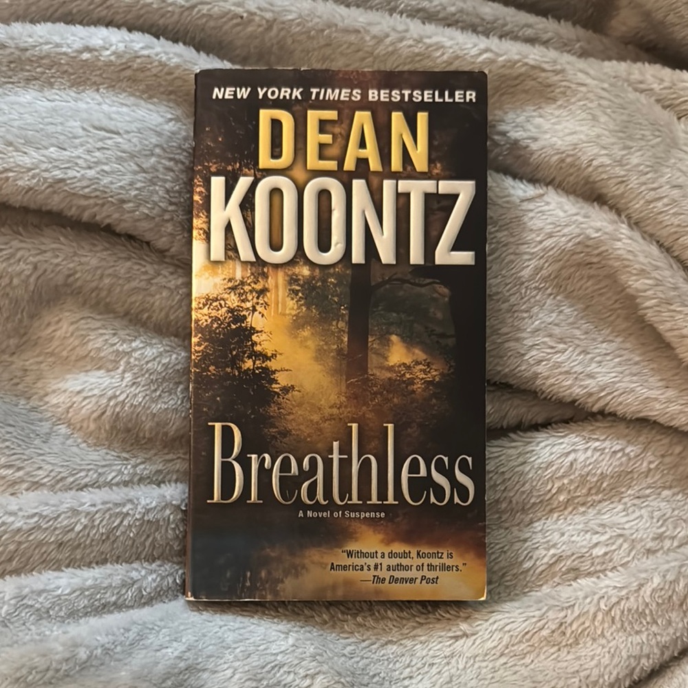 Dean Koontz 'Breathless' Paperback Book
